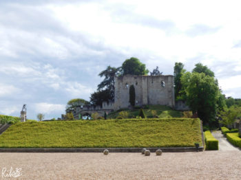 ランジェ城の庭