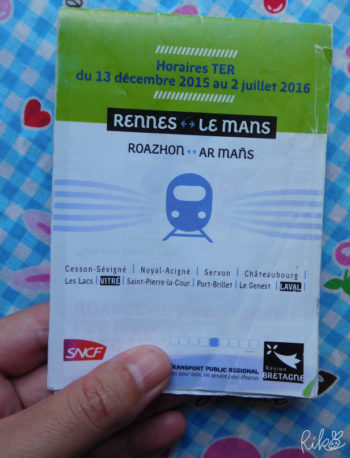 SNCF時刻表