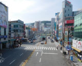 釜山鎮の風景